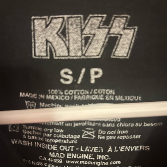 KISS VINTAGE BAND TEE SHIRT SCENE - Picture 3 of 4